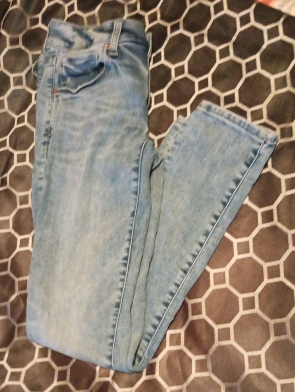 American Eagle Outfitters Light Blue Skinny Jeans